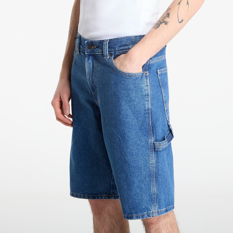Load image into Gallery viewer, Dickies Men's 993 11-Inch Denim Carpenter Shorts Classic Blue DK0A88FCCLB

