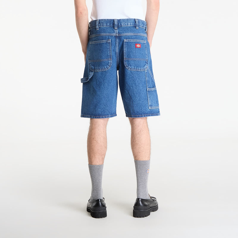 Load image into Gallery viewer, Dickies Men's 993 11-Inch Denim Carpenter Shorts Classic Blue DK0A88FCCLB
