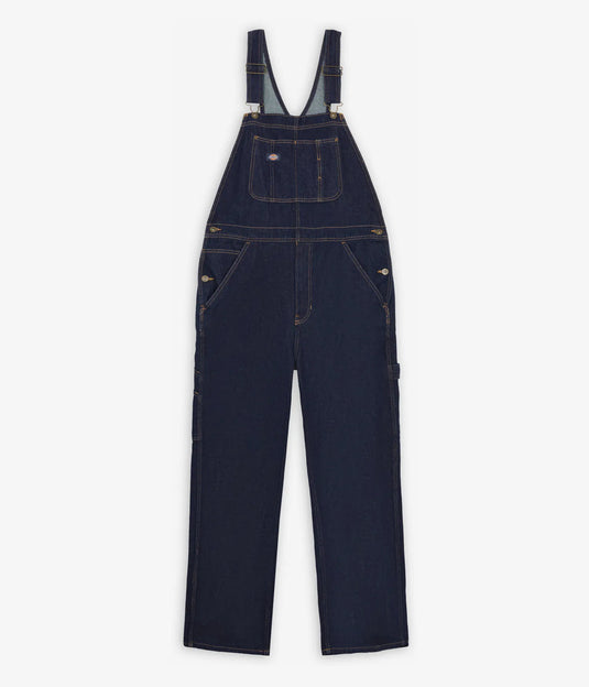 Dickies Men's Classic Denim Bib Rinsed DK0A4XYARIN