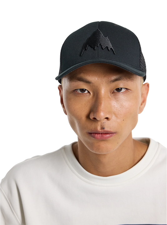 Burton Men's Harwood Snapback Hat True Black 17906112001