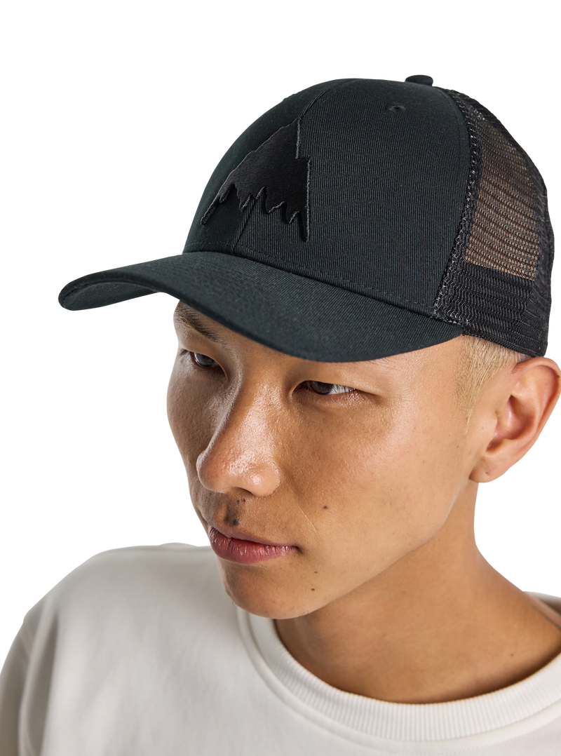 Load image into Gallery viewer, Burton Men's Harwood Snapback Hat True Black 17906112001
