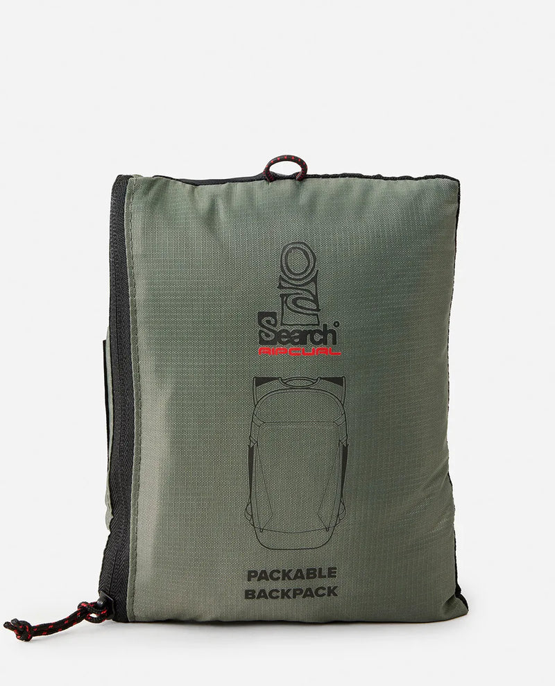 Load image into Gallery viewer, Rip Curl Men&#39;sPackable Search 25L Backpack Deep Cactus 17LMBA-2375
