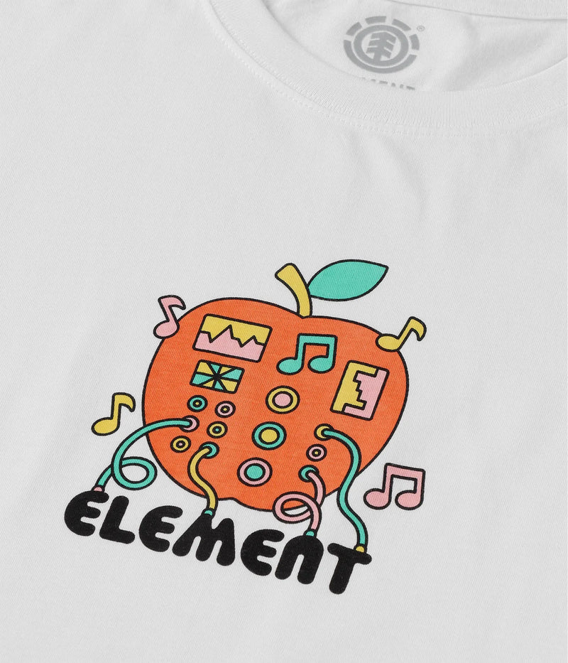 Load image into Gallery viewer, Element Men's Sound On Nature Short Sleeved T-Shirt White ELYZT00644-WBB0
