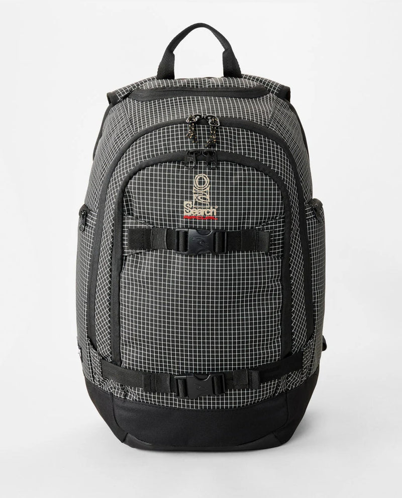 Load image into Gallery viewer, Rip Curl Unisex Posse Ripstop 33L Backpack Black/White 181MBA_0431
