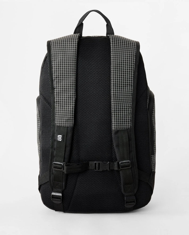 Load image into Gallery viewer, Rip Curl Unisex Posse Ripstop 33L Backpack Black/White 181MBA_0431
