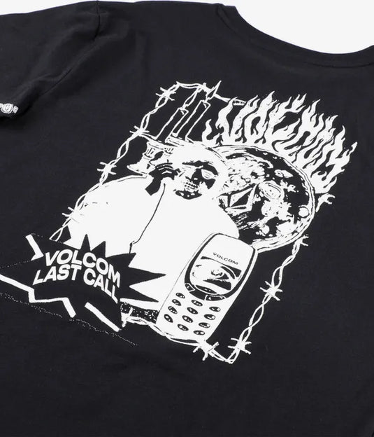 Volcom Men's Last Call T-Shirt Black A3532605-BLK