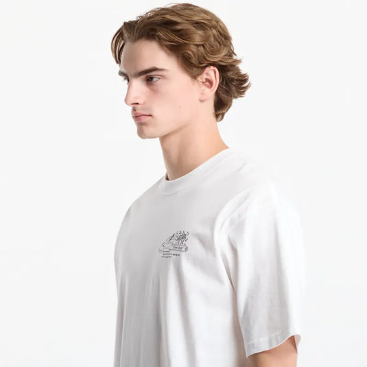 Vans Men's Dirt Trip T-Shirt White VN000X02WHT