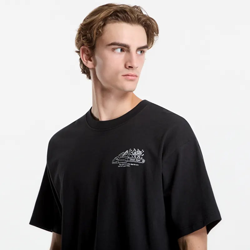 Load image into Gallery viewer, Vans Men's Dirt Trip T-Shirt Black VN000X02BLK
