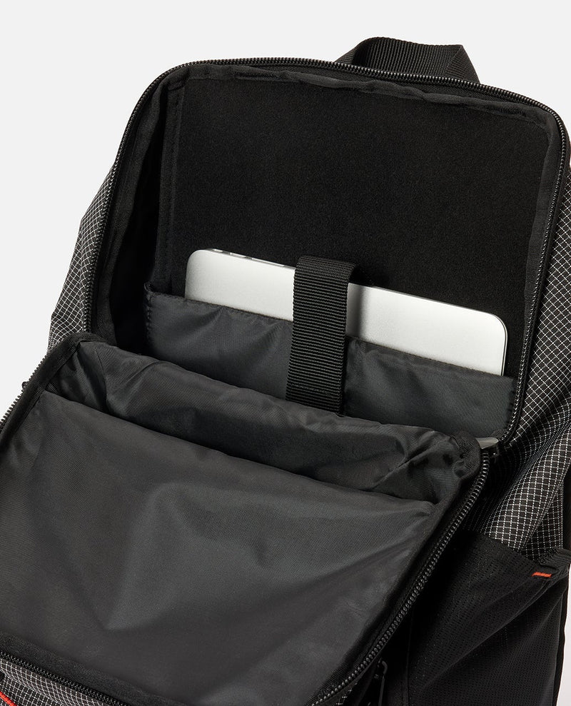 Load image into Gallery viewer, Rip Curl Unisex Overland 30L Search Backpack Black 18CMBA_0090
