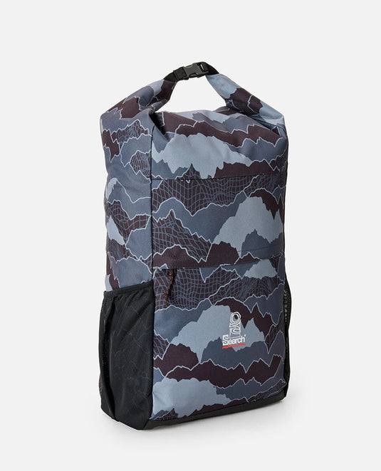 Rip Curl Unisex Surf Series 25L Ventura Search Backpack Grey 18GMBA_0080