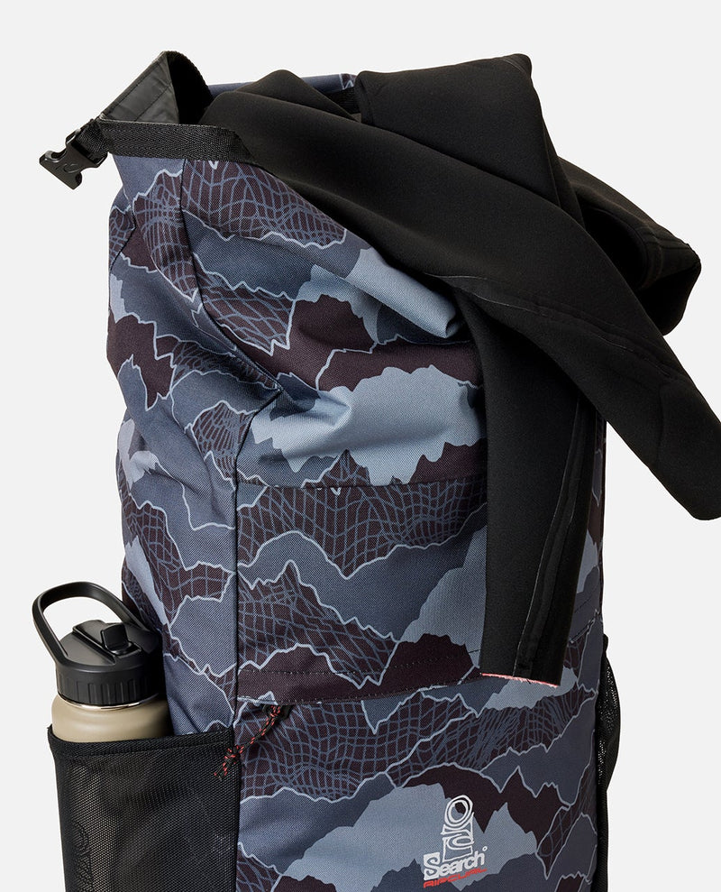 Load image into Gallery viewer, Rip Curl Unisex Surf Series 25L Ventura Search Backpack Grey 18GMBA_0080

