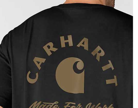 Carhartt Men's Irvine Relaxed Work T-Shirt Black 107317-N04