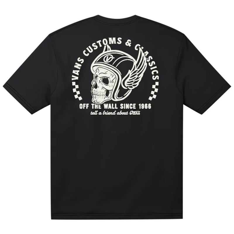 Load image into Gallery viewer, Vans Men's Customs And Cla T-Shirt Black VN000XSWBLK
