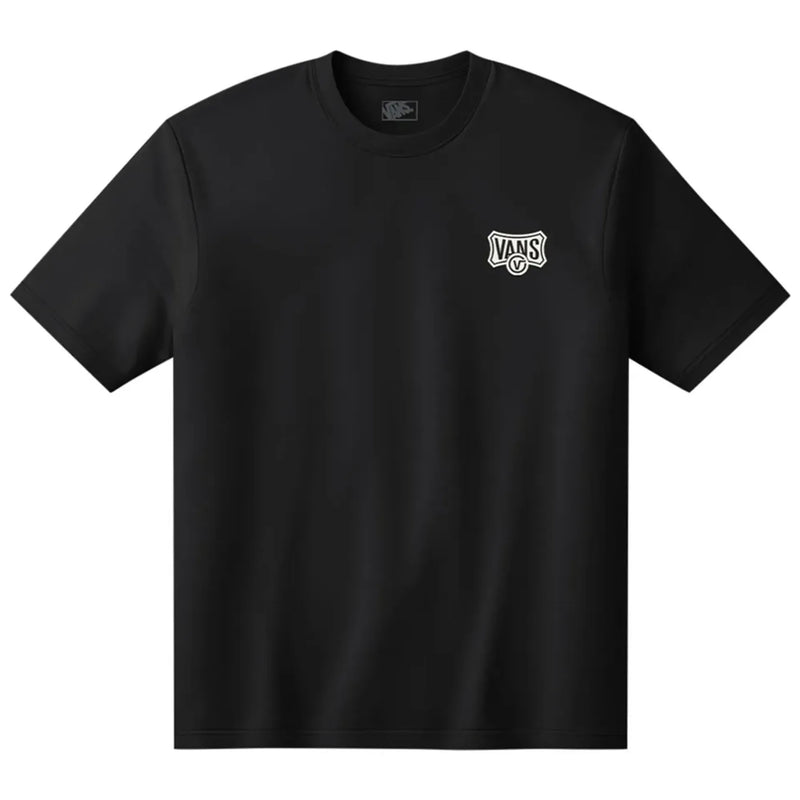 Load image into Gallery viewer, Vans Men's Customs And Cla T-Shirt Black VN000XSWBLK
