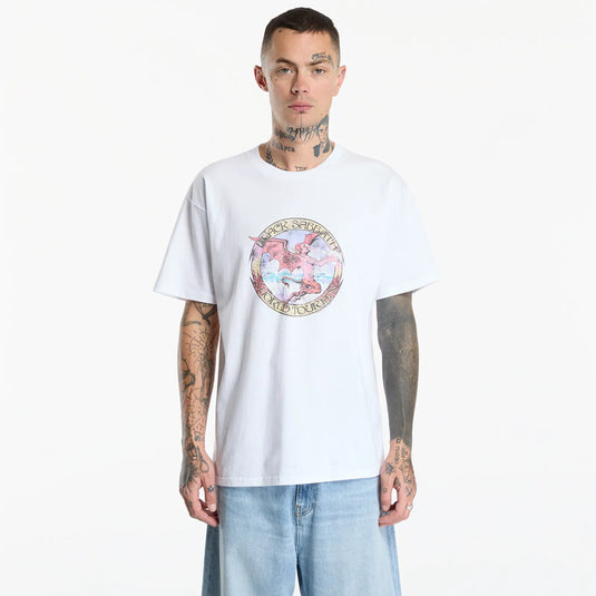 Vans Men's Black Sabbath Obi T-Shirt White VN001350WHT