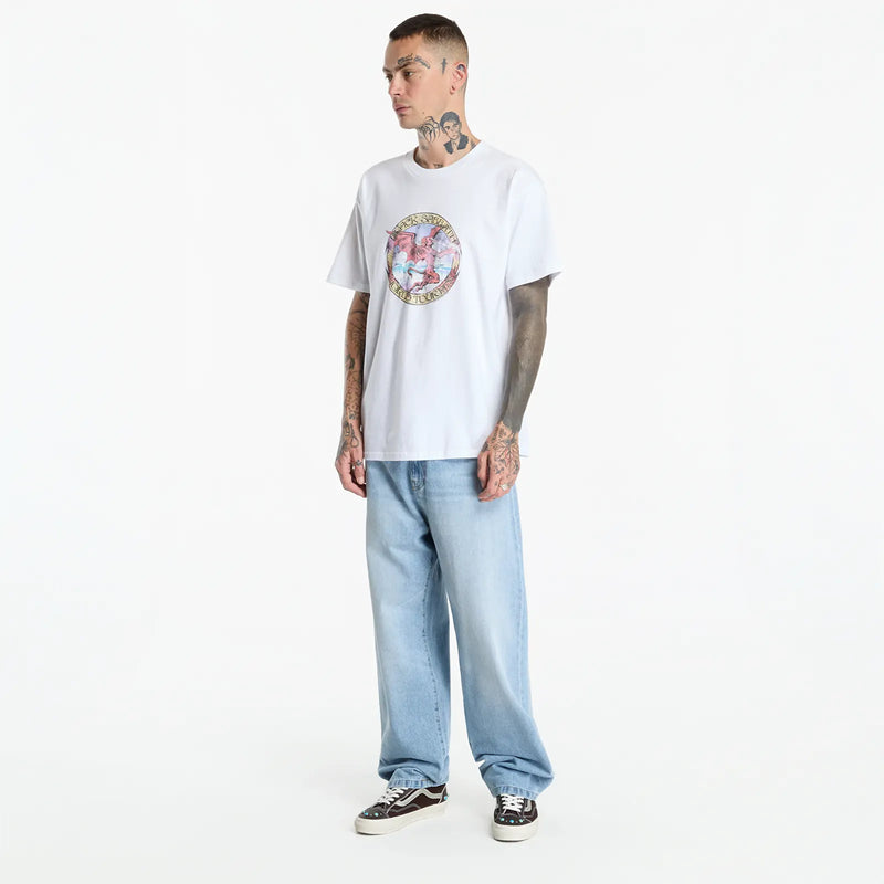 Load image into Gallery viewer, Vans Men's Black Sabbath Obi T-Shirt White VN001350WHT
