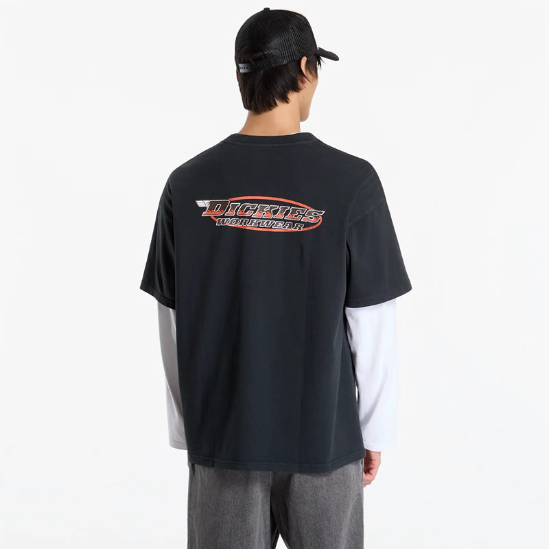 Load image into Gallery viewer, Dickies Men's Bradenton T-Shirt Black DK0A8D3FBLK
