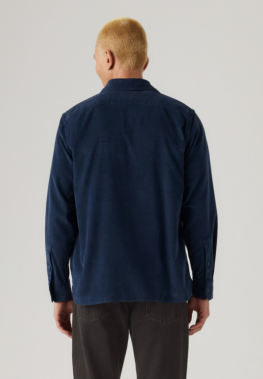 Levi's Mens' Jackson Worker Corduroy Overshirt Blue 195730276
