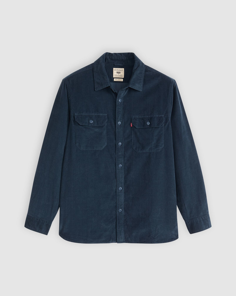 Load image into Gallery viewer, Levi&#39;s Mens&#39; Jackson Worker Corduroy Overshirt Blue 195730276
