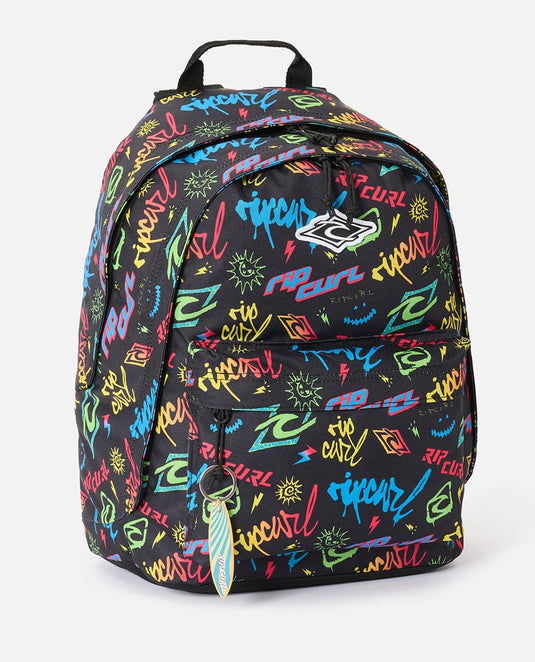 Rip Curl Kid's Double Dome 24L Back To School Backpack Multicolor 199MBA-4227