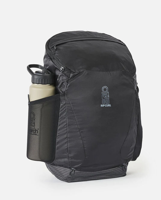 Rip Curl Unisex S-Series Packable 25L Backpack Black 1A3MBA-0090