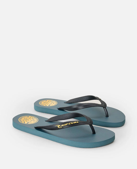 Rip Curl Men's Icons of Surf Bloom Open Toe Sandals Moss 1AKMOT_0102