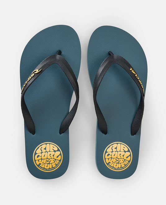 Rip Curl Men's Icons of Surf Bloom Open Toe Sandals Moss 1AKMOT_0102