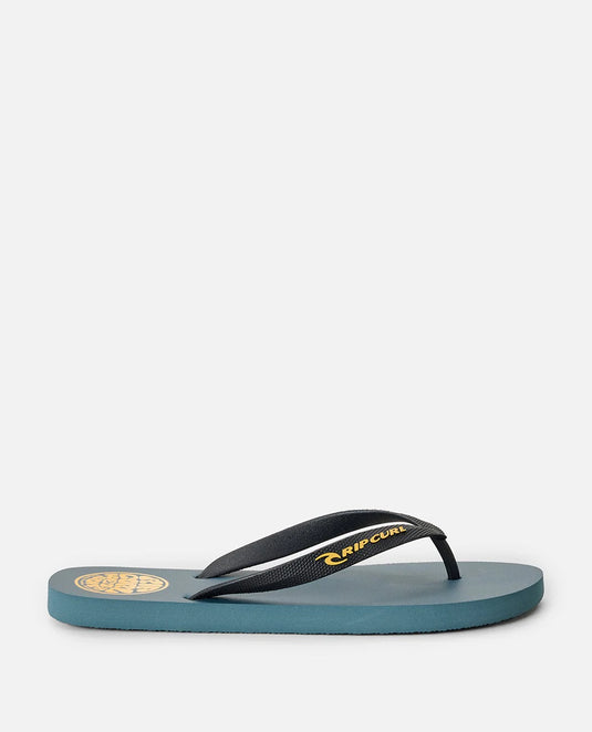 Rip Curl Men's Icons of Surf Bloom Open Toe Sandals Moss 1AKMOT_0102