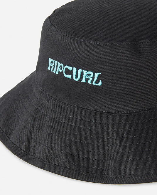 Rip Curl Kid's Revo Revo Wide Brim Hat Dark Blue 1ANBHE-3155