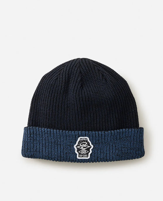 Rip Curl Men's Icons Reg Beanie Black/Navy 1C8MHE-3327