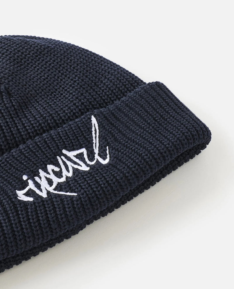Load image into Gallery viewer, Rip Curl Unisex Icons Reg Beanie Washed Black 1C8MHE-8264
