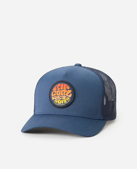 Rip Curl Men's Wetsuit Icon Trucker Cap Dark Navy 1CHMHE-0291
