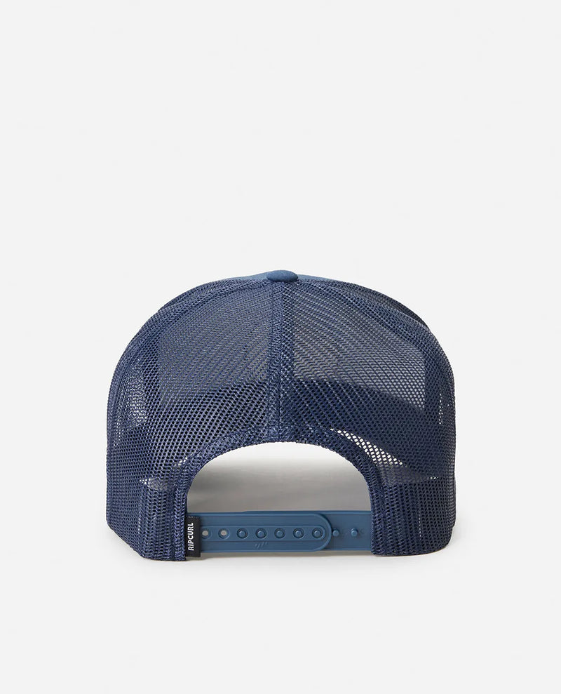 Load image into Gallery viewer, Rip Curl Men&#39;s Wetsuit Icon Trucker Cap Dark Navy 1CHMHE-0291
