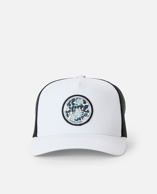 Rip Curl Unisex Wetsuit Icon Trucker Cap Bone 1CHMHE-3021