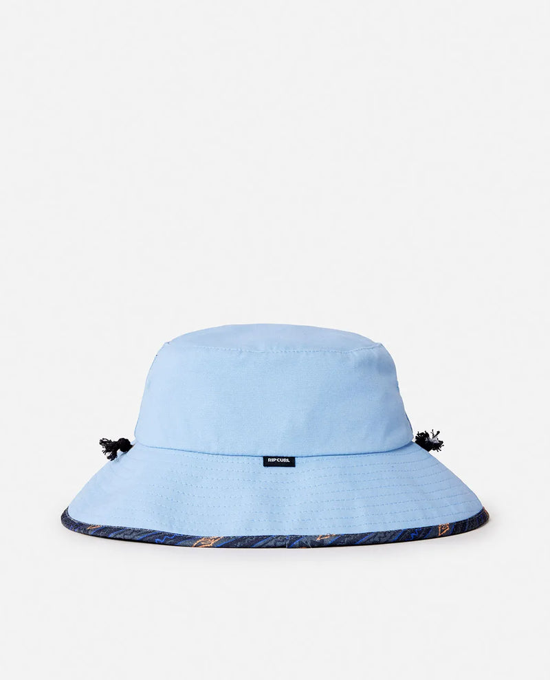 Load image into Gallery viewer, Rip Curl Kid&#39;s Combo Mid Brim Hat Blue Lagoon 1DEBHE-3038
