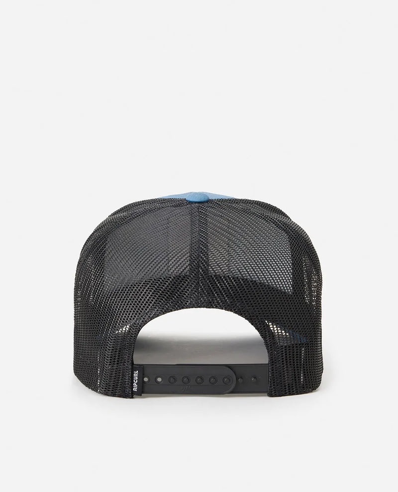 Load image into Gallery viewer, Rip Curl Men&#39;s Custom Curve Trucker Storm Blue 1FMMHE-1276

