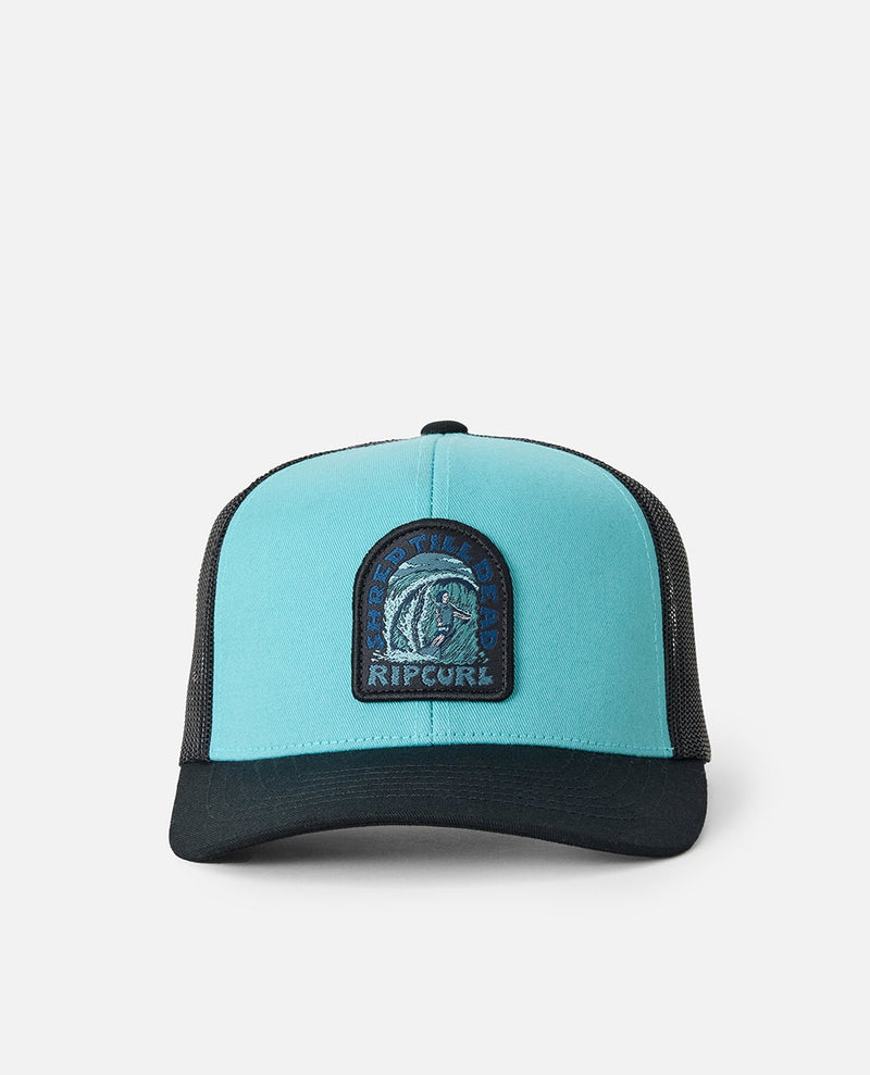 Load image into Gallery viewer, Rip Curl Men's Custom Curve Trucker Cap Spray Green 1FMMHE-2369
