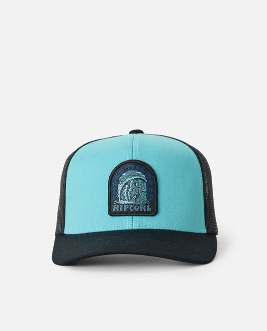 Rip Curl Men's Custom Curve Trucker Cap Spray Green 1FMMHE-2369