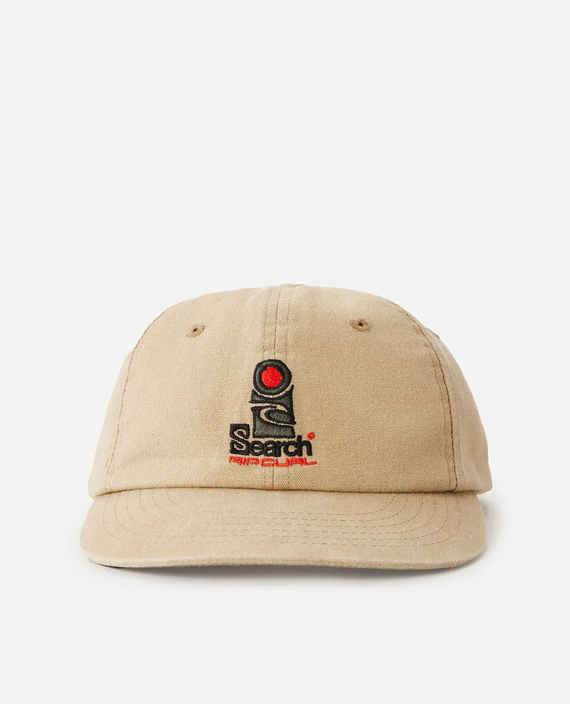 Load image into Gallery viewer, Rip Curl Men&#39;s Search Canvas Adjustable Cap Sand Dune 1FWMHE-2137

