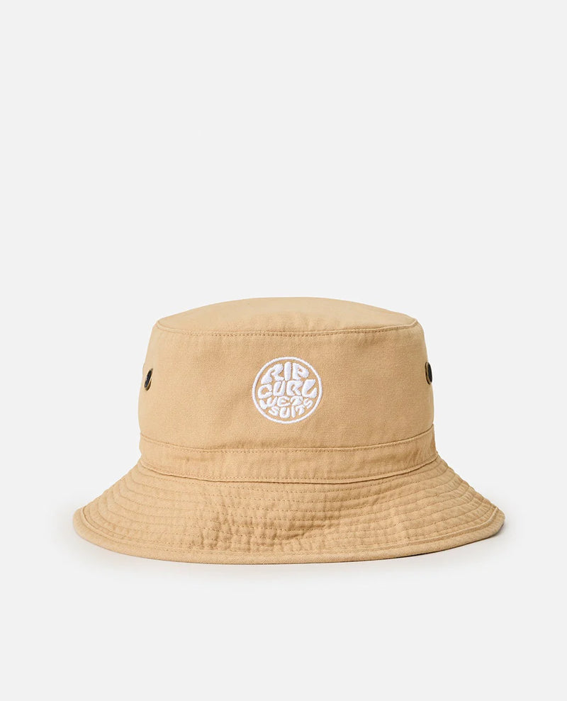 Load image into Gallery viewer, Rip Curl Unisex Wetty Icon Bucket Hat Khaki 1G9MHE_0064
