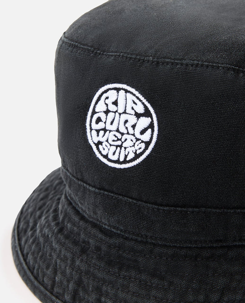 Load image into Gallery viewer, Rip Curl Unisex Wetty Icon Bucket Hat Black 1G9MHE_0090
