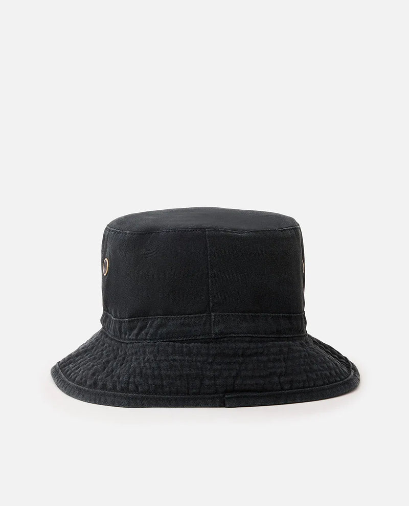 Load image into Gallery viewer, Rip Curl Men&#39;s Wetty Icon Bucket Hat Black 1G9MHE-0090
