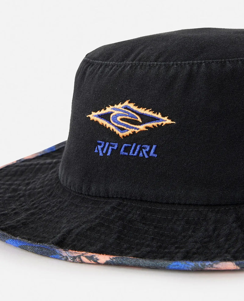 Load image into Gallery viewer, Rip Curl Men&#39;s Weekender Mid Brim Hat Black 1GAMHE-0090
