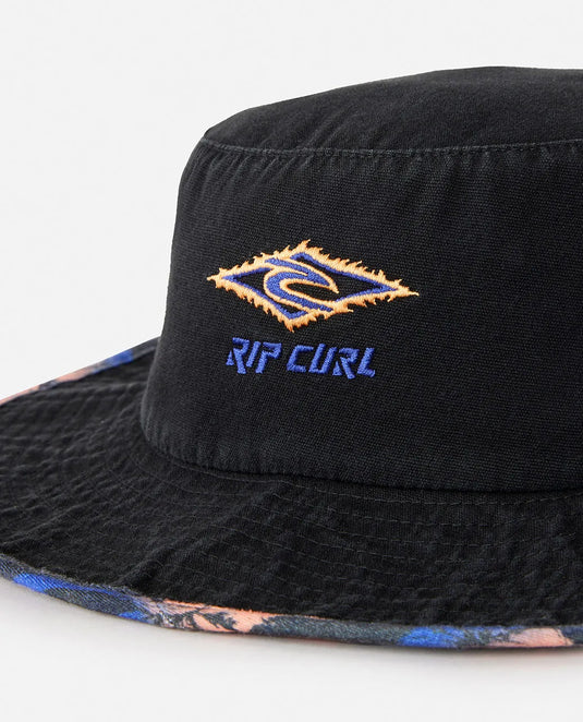 Rip Curl Men's Weekender Mid Brim Hat Black 1GAMHE-0090