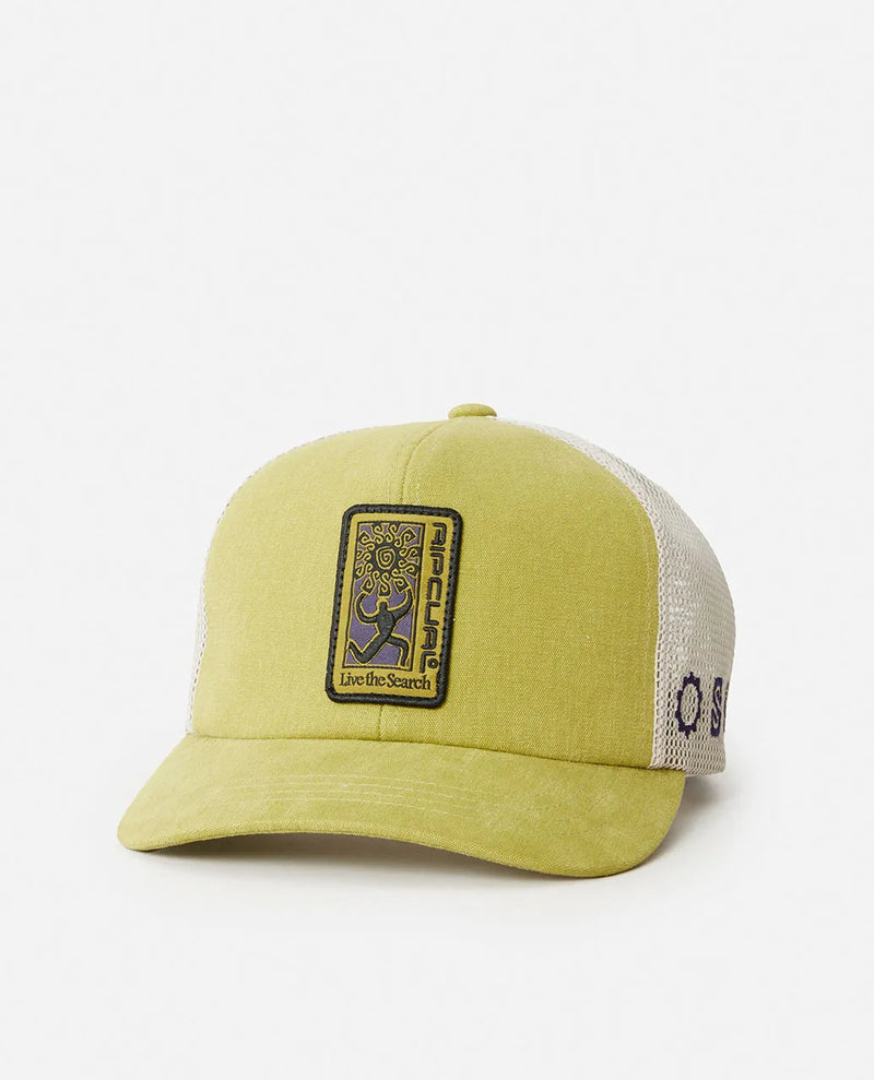 Load image into Gallery viewer, Rip Curl Men&#39;s Search Dawn Trucker Cap Kiwi 1GYMHE-0062
