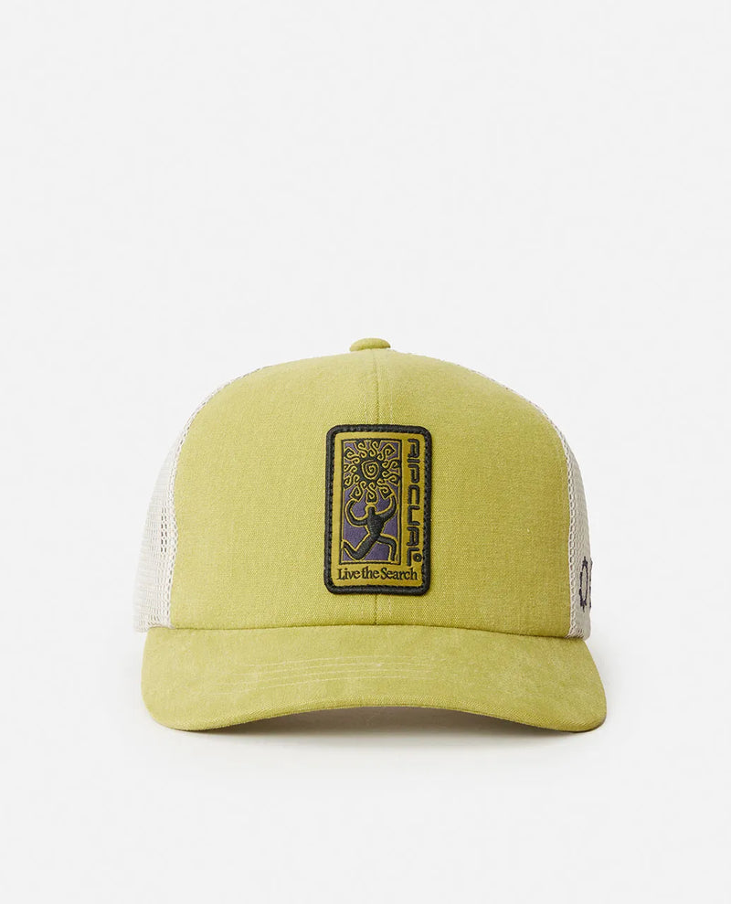 Load image into Gallery viewer, Rip Curl Men&#39;s Search Dawn Trucker Cap Kiwi 1GYMHE-0062
