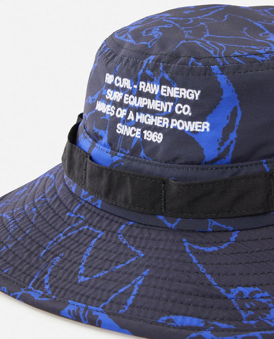 Rip Curl Men's Raw Energy Boonie Hat Black 1H3MHE-0090
