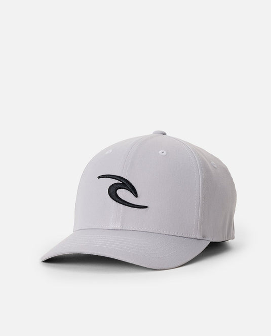 Rip Curl Unisex Tepan 2.0 Flexfit Cap Grey 1I6MHE-0080