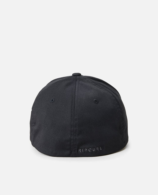 Rip Curl Unisex Tepan 2.0 Flexfit Cap Black 1I6MHE_0090