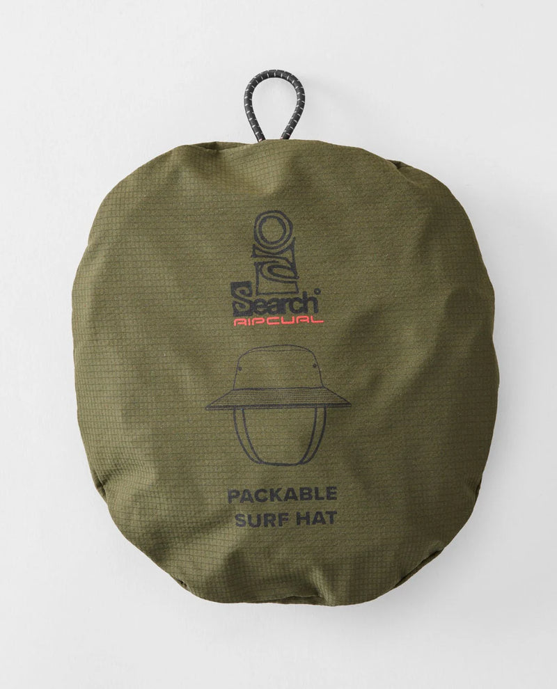 Load image into Gallery viewer, Rip Curl Unisex Search Packable Hat Deep Cactus 1I8MHE_2375
